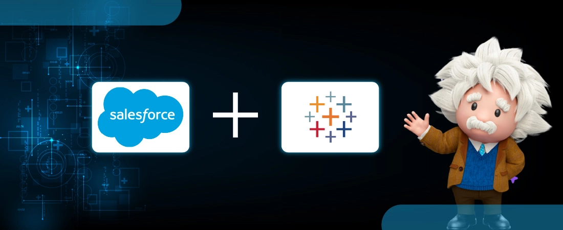 Best of Tableau and Salesforce's Einstein Analytics coming together