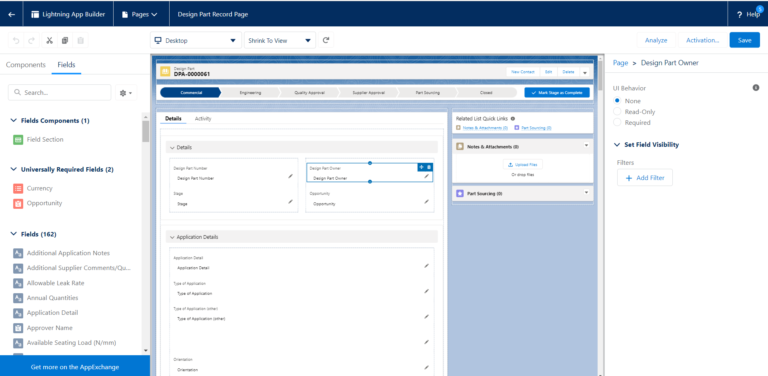 dynamic forms in Salesforce