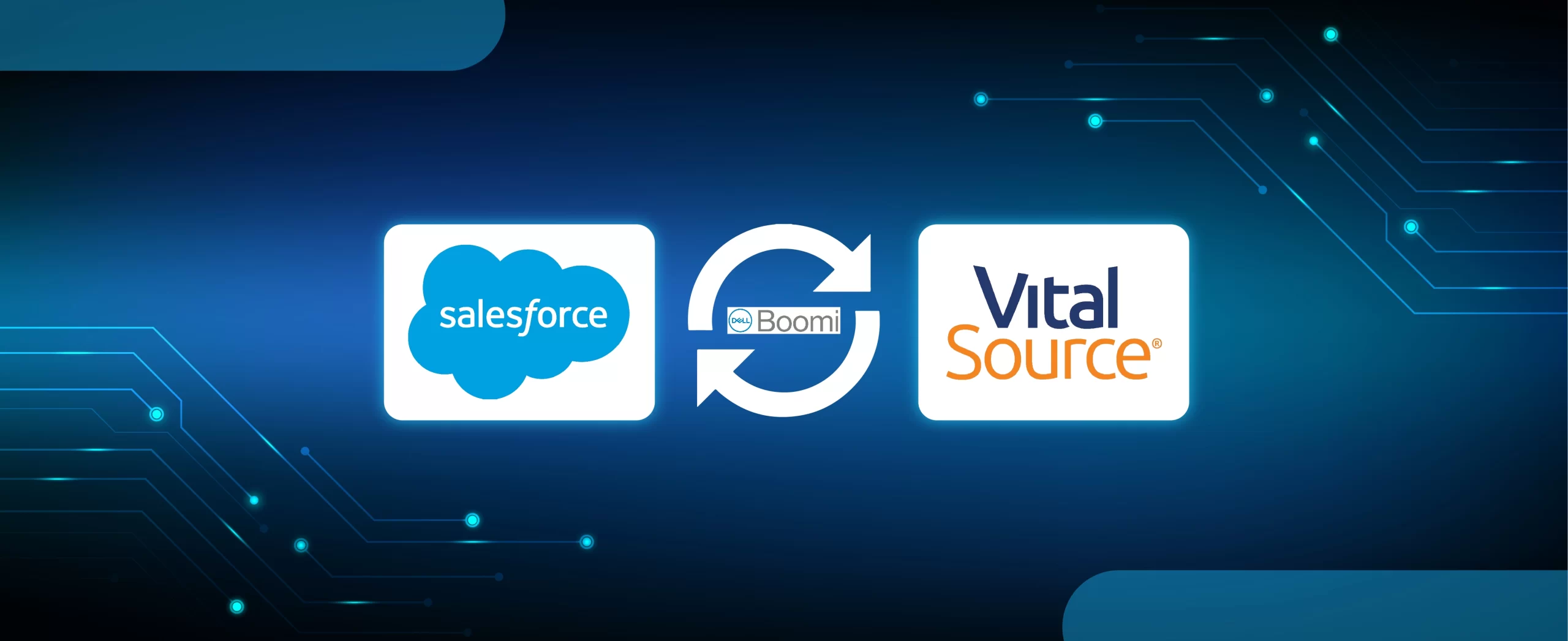 salesforce with vitalsource, integrate salesforce with vital source, boomy integration