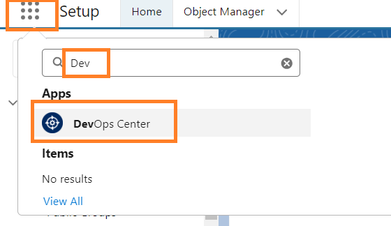 select DevOps Center