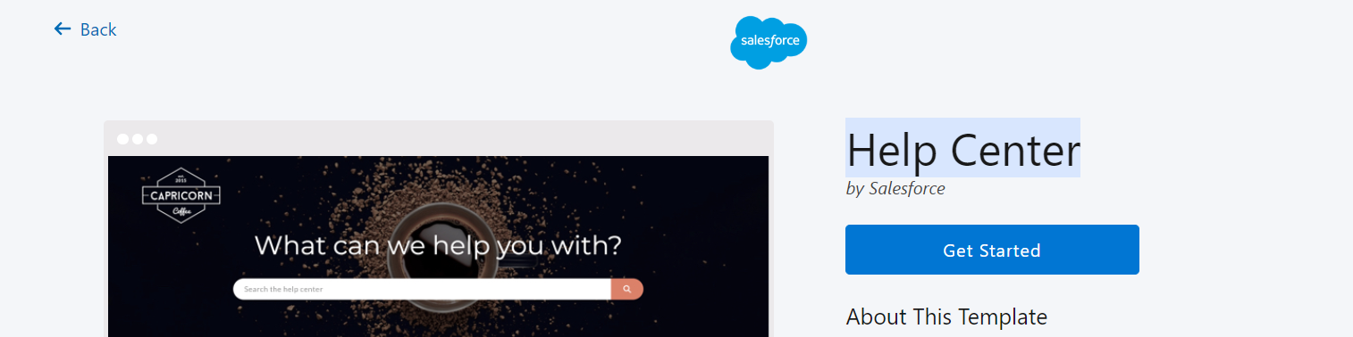 Salesforce Help Center